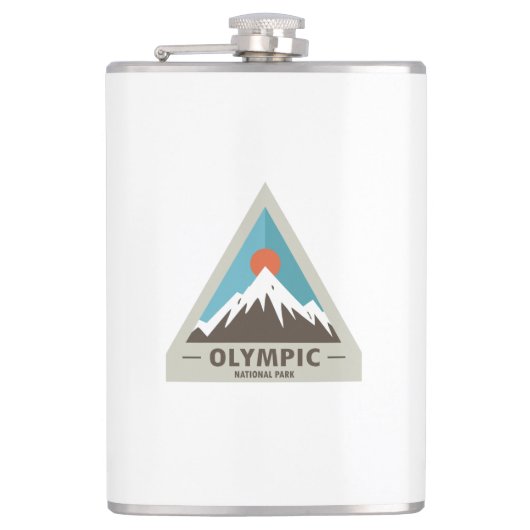 Olympischer Nationalpark Flachmann (Vorderseite)