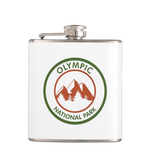 Olympischer Nationalpark Flachmann (Vorderseite)