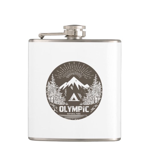 Olympischer Nationalpark Flachmann (Vorderseite)