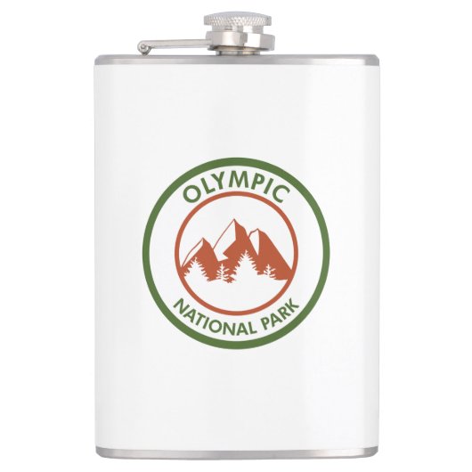 Olympischer Nationalpark Flachmann (Vorderseite)