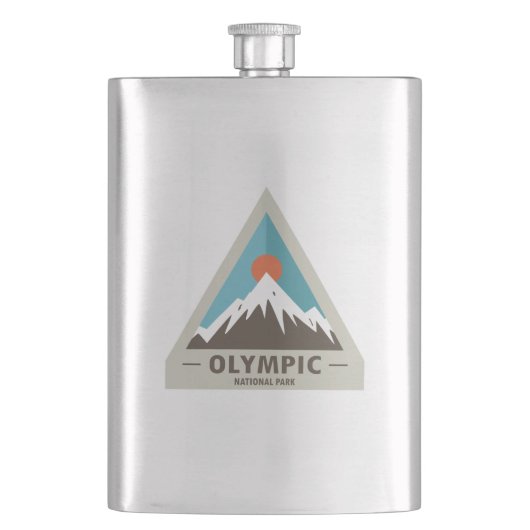 Olympischer Nationalpark Flachmann (Vorderseite)