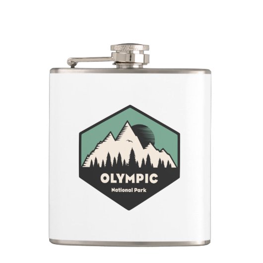 Olympischer Nationalpark Flachmann (Vorderseite)