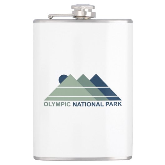 Olympischer Nationalpark Flachmann (Vorderseite)