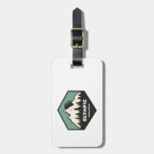Olympischer Nationalpark Gepäckanhänger (Vorderseite vertikal)