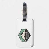 Olympischer Nationalpark Gepäckanhänger (Rückseite vertikal)