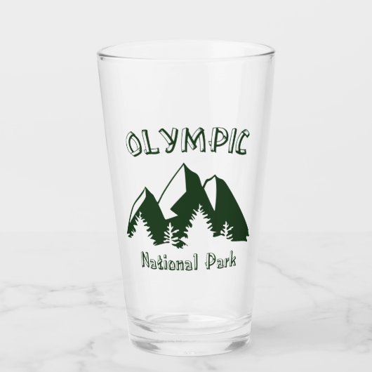 Olympischer Nationalpark Glas (Vorderseite)