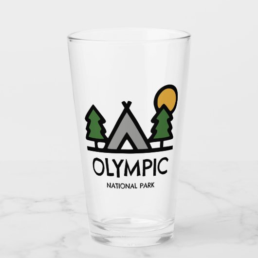 Olympischer Nationalpark Glas (Vorderseite)