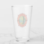 Olympischer Nationalpark Hoh Rainforest Retro Komp Glas (Rückseite)