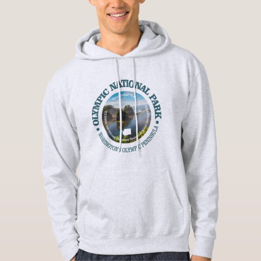 Olympischer Nationalpark Hoodie (Vorderseite)