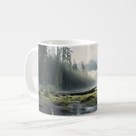 Olympischer Nationalpark Kaffeetasse (Vorderseite Links)