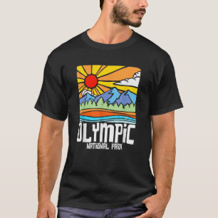 Olympischer Nationalpark Kunstvoll wandern im Val  T-Shirt
