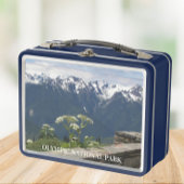 Olympischer Nationalpark Landschaft Metall Brotdose