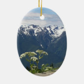 Olympischer Nationalpark Landschaft Urlaub Keramikornament (Hinten)