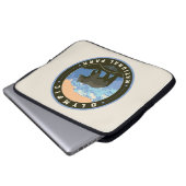 Olympischer Nationalpark Laptopschutzhülle (Vorne Knopf)