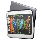 Olympischer Nationalpark Laptopschutzhülle (Vorderseite Links)