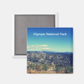 Olympischer Nationalpark Magnet (Vorderseite/Rückseite)