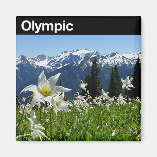 Olympischer Nationalpark Magnet (Vorne)