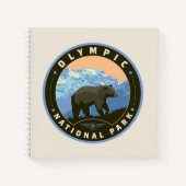 Olympischer Nationalpark Notizblock (Vorderseite)