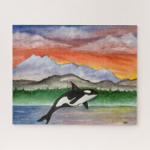 Olympischer Nationalpark Orca Jigsaw Puzzle