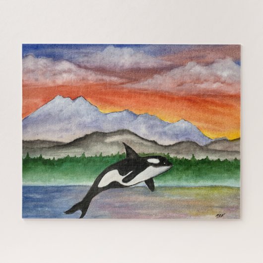 Olympischer Nationalpark Orca Jigsaw Puzzle (Horizontal)