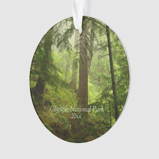 Olympischer Nationalpark Ornament (Vorderseite)