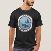Olympischer Nationalpark Otter Circle T-Shirt (Vorderseite)