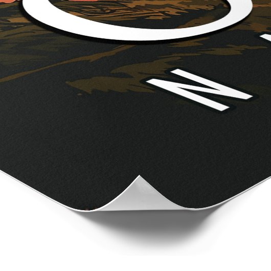 Olympischer Nationalpark Poster (Ecke)