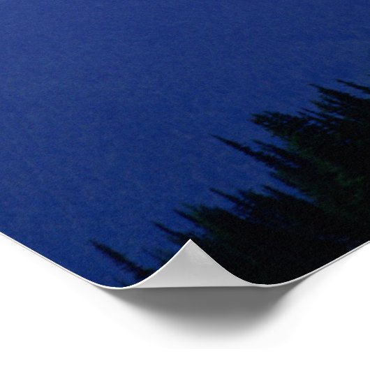 Olympischer Nationalpark Poster (Ecke)