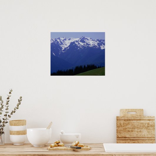 Olympischer Nationalpark Poster (Küche)