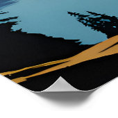 Olympischer Nationalpark Poster (Ecke)