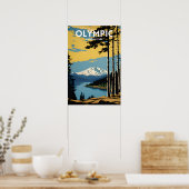 Olympischer Nationalpark Poster (Küche)