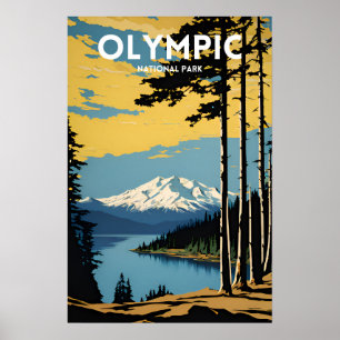 Olympischer Nationalpark Poster