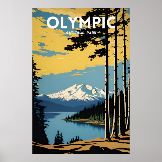 Olympischer Nationalpark Poster (Vorne)