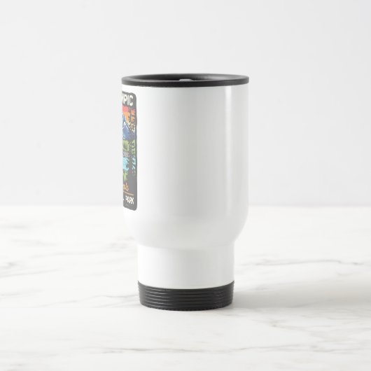 Olympischer Nationalpark Reisebecher (Mittel)