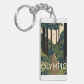 Olympischer Nationalpark Schlüsselanhänger (Vorderseite links)