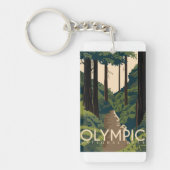 Olympischer Nationalpark Schlüsselanhänger (Vorderseite)