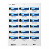 Olympischer Nationalpark, Seattle, USA Adressaufkleber (Vorne)