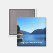 Olympischer Nationalpark, Seattle, USA Magnet (Vorderseite/Rückseite)