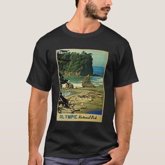 Olympischer Nationalpark T-Shirt (Vorderseite)