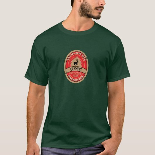 Olympischer Nationalpark T-Shirt (Vorderseite)