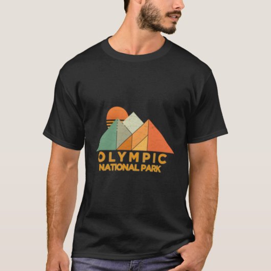 Olympischer Nationalpark T-Shirt (Vorderseite)