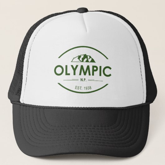 Olympischer Nationalpark Truckerkappe (Vorderseite)