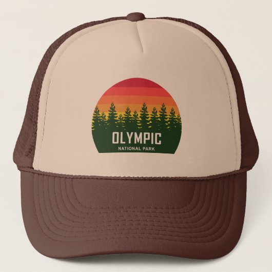Olympischer Nationalpark Truckerkappe (Vorderseite)