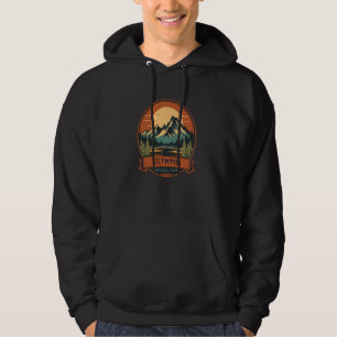 Olympischer Nationalpark Vintag Hoodie