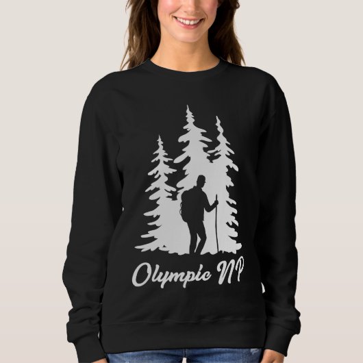 Olympischer Nationalpark Wandern Sweatshirt (Vorderseite)