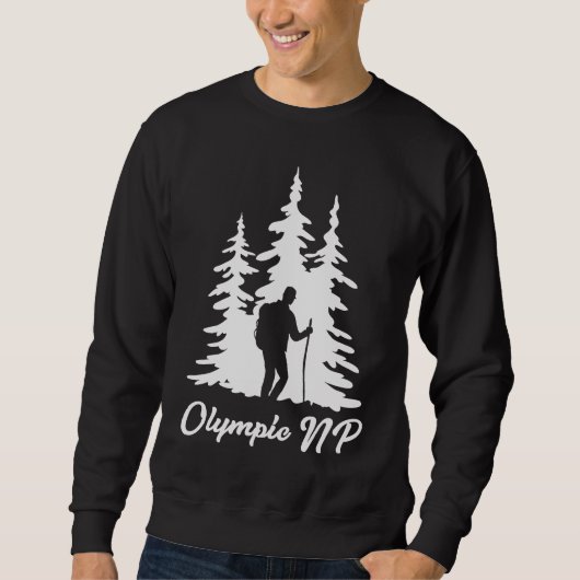 Olympischer Nationalpark Wandern Sweatshirt (Vorderseite)