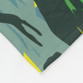 Olympischer Nationalpark Washington Hoh Rainforest Fleecedecke (Ecke)