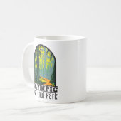 Olympischer Nationalpark Washington Hoh Rainforest Kaffeetasse (Vorderseite Links)