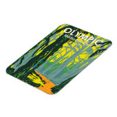 Olympischer Nationalpark Washington Hoh Rainforest Magnet (Linke Seite)