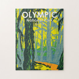 Olympischer Nationalpark Washington Hoh Rainforest Puzzle